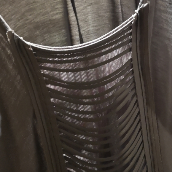 BCBGMAXAZRIA sleeveless olive tank top - Picture 7 of 10